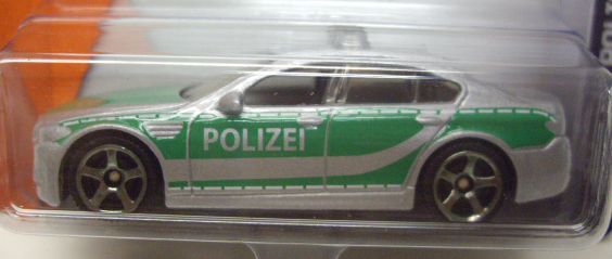 画像: 2015 【BMW M5 POLICE】 SILVER-GREEN (NEW CAST)