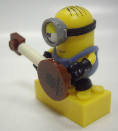 画像: MEGA BLOKS - MINIONS A MOVIE 【MINION ミニフィグ4】　YELLOW-BROWN