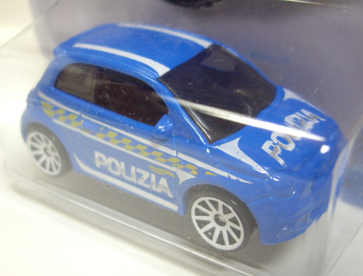 画像: 【FIAT 500】　BLUE/10SP (POLIZIA)