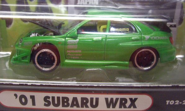 画像: 2002 MUSCLE MACHINES - IMPORT TUNER【'01 SUBARU WRX】 GREEN/RR