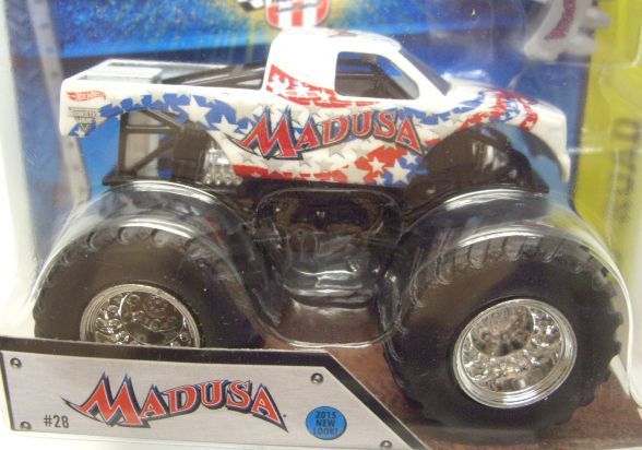 画像: 2015 MONSTER JAM includes SNAP-ON BATTLE SLAMMER! 【MADUSA】 WHITE (2015 NEW LOOK!)