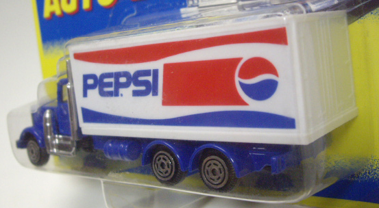 画像: 1994 AUTO CITY HAULER 【PEPSI】　BLUE-WHITE/C2 (CORGIキャスト/MATTELブランド)