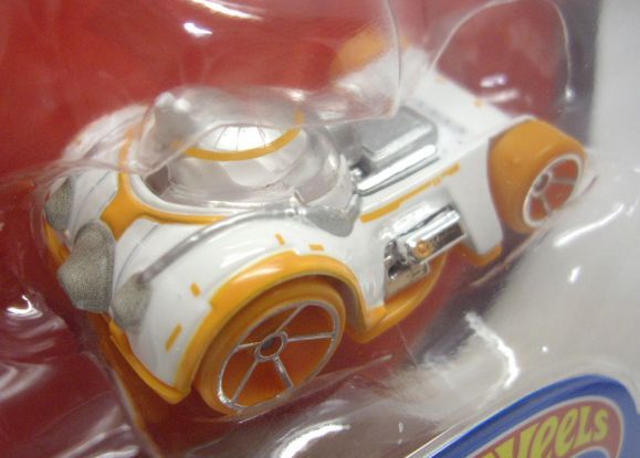 画像: 2015 HW STAR WARS 【BB-8】　WHITE-ORANGE/O5 (2015 BLACK CARD)