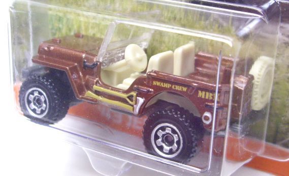 画像: 2015 MATCHBOX WALMART EXCLUSIVE "JEEP SERIES"【'43 JEEP WILLYS】 BROWN (予約不可）