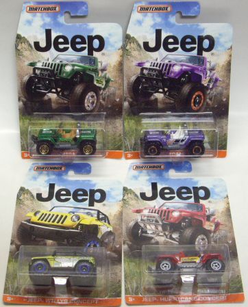 画像: 2015 MATCHBOX WALMART EXCLUSIVE "JEEP SERIES"【10種セット】  (予約不可） 