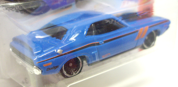 画像: 【'71 DODGE CHALLENGER】 BLUE/MC5  (インターナショナル・ショートカード) 