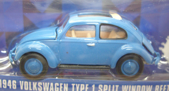 画像: 2015 GREENLIGHT CLUB V-DUB S2 【1946 VOLKSWAGEN TYPE 1 SPLIT WINDOW BEETLE】 BLUE/RR (フード開閉タイプ）