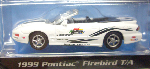 画像: 2013 GREENLIGHT LIMITED EDITION 1999 DAYTONA 500 OFFICIAL PACE CAR 【1999 PONTIAC FIREBIRD T/A】 WHITE/RR