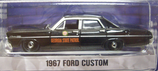 画像: 2016 GREENLIGHT HOT PURSUIT S17 【GEORGIA STATE PATROL - 1967 FORD CUSTOM】 BLACK/RR