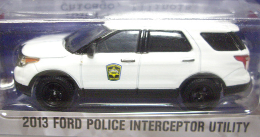 画像: 2016 GREENLIGHT HOT PURSUIT S17 【NAVY PIER POLICE - 2013 FORD POLICE INTERCEPTOR UTILITY】 WHITE/RR