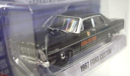 画像: 2016 GREENLIGHT HOT PURSUIT S17 【GEORGIA STATE PATROL - 1967 FORD CUSTOM】 BLACK/RR