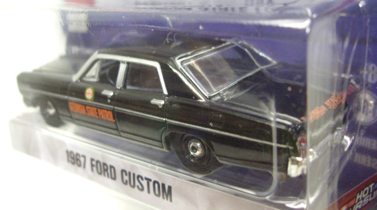 画像: 2016 GREENLIGHT HOT PURSUIT S17 【GEORGIA STATE PATROL - 1967 FORD CUSTOM】 BLACK/RR