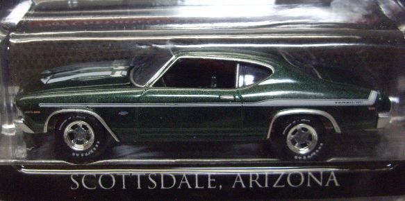 画像: 2016 GREENLIGHT BARRETT JACKSON S1【1969 CHEVROLET YENKO COPO CHEVELLE】 DK.GREEN/RR 