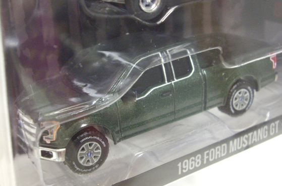 画像: 2016 GREENLIGHT MOVIE TRAILER SET 【BULLITE - STEVE McQUEEN】 1968 FORD MUSTANG GT/2015FORD F-150/ENCLOSED CAR HAULER