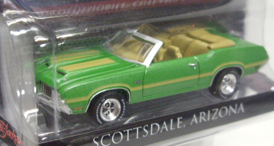 画像: 2016 GREENLIGHT BARRETT JACKSON S1【1970 OLDSMOBILE CUTLASS 442】 GREEN/RR 