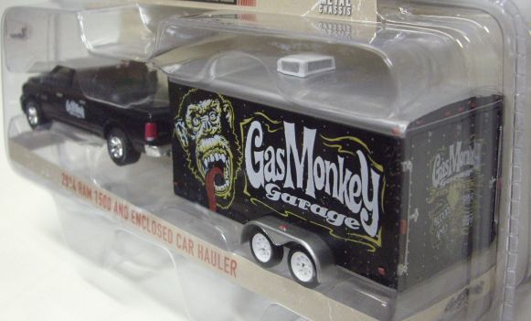 画像: 2016 GREENLIGHT - HITCH & TOW S5 【2014 RAM 1500 AND ENCLOSED CAR HAULER】 BLACK/RR (GAS MONKEY GARAGE)