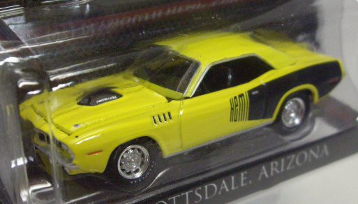 画像: 2016 GREENLIGHT BARRETT JACKSON S1【1971 PLYMOUTH HEMI 'CUDA】 YELLOW/RR 