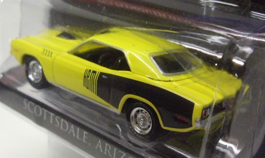 画像: 2016 GREENLIGHT BARRETT JACKSON S1【1971 PLYMOUTH HEMI 'CUDA】 YELLOW/RR 