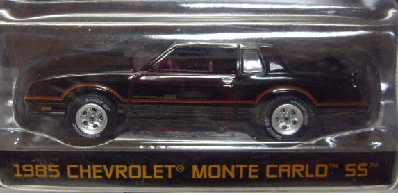 画像: 2016 GREENLIGHT HOBBY EXCLUSIVE 【1985 CHEVROLET MONTE CARLO SS】 BLACK/RR