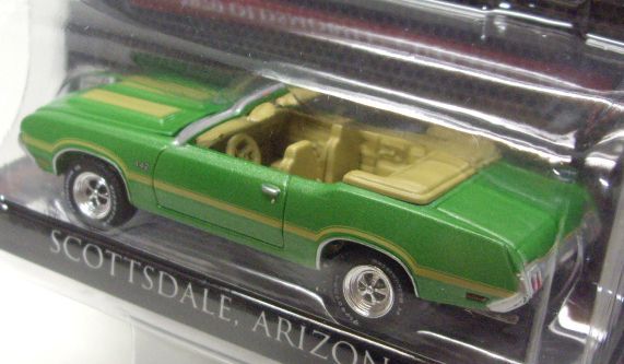 画像: 2016 GREENLIGHT BARRETT JACKSON S1【1970 OLDSMOBILE CUTLASS 442】 GREEN/RR 