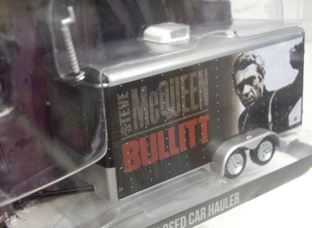 画像: 2016 GREENLIGHT MOVIE TRAILER SET 【BULLITE - STEVE McQUEEN】 1968 FORD MUSTANG GT/2015FORD F-150/ENCLOSED CAR HAULER