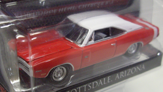 画像: 2016 GREENLIGHT BARRETT JACKSON S1【1970 DODGE HEMI CHARGER R/T】 RED-WHITE/RR 