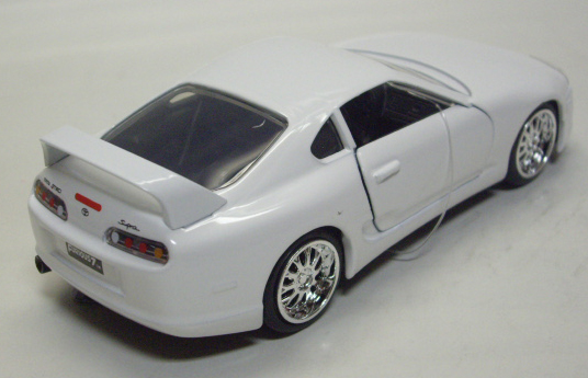 画像: 1/32 JADA "FAST & FURIOUS" 【TOYOTA SUPRA】 WHITE/RR (PULL BACK ACTION!)