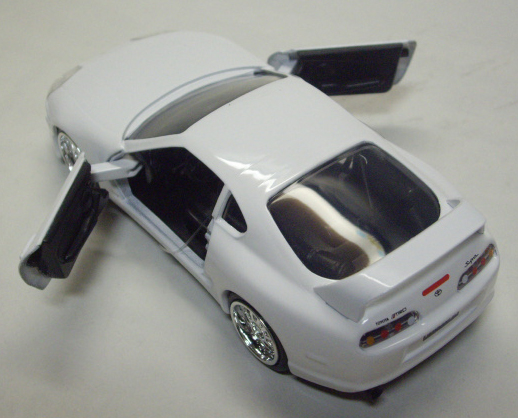 画像: 1/32 JADA "FAST & FURIOUS" 【TOYOTA SUPRA】 WHITE/RR (PULL BACK ACTION!)