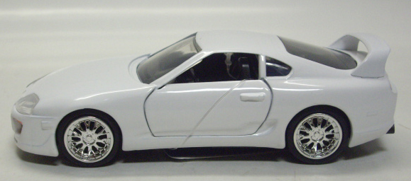 画像: 1/32 JADA "FAST & FURIOUS" 【TOYOTA SUPRA】 WHITE/RR (PULL BACK ACTION!)