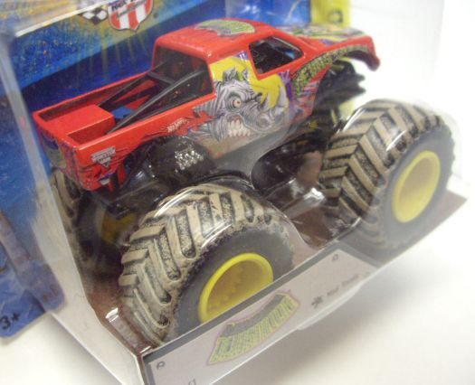 画像: 2015 MONSTER JAM includes SNAP-ON BATTLE SLAMMER! 【DEVASTATOR】 RED (MUD TREADS)