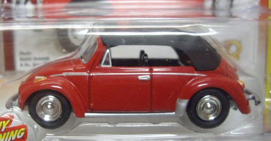 画像: 2016 JOHNNY LIGHTNING - CLASSIC GOLD COLLECTION 【1975 VW SUPER BEETLE CONVERTIBLE】　RED/RR