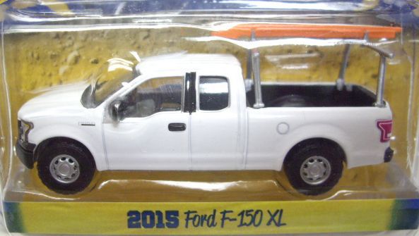 画像: GREENLIGHT COUNTRY ROADS S14 【2015 FORD F-150 XL】 WHITE/RR