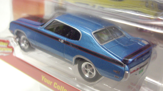 画像: 2016 JOHNNY LIGHTNING - MUSCLE CARS USA S1 【1971 BUICK GSX】 MET.BLUE/RR　