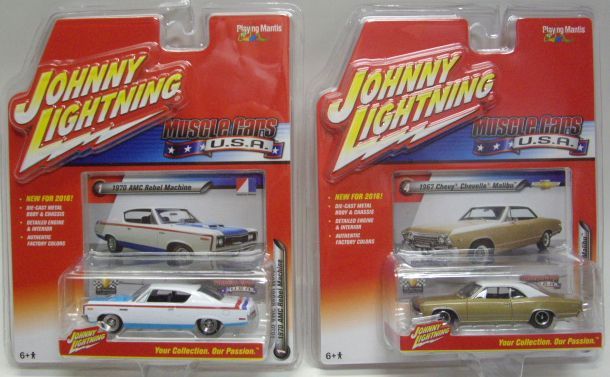 画像: 2016 JOHNNY LIGHTNING - MUSCLE CARS USA S1 【6種セット(A)】　