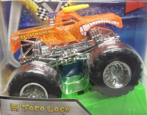 画像: 2016 MONSTER JAM includes STUNT RAMP! 【EL TORO LOCO】 CLEAR ORANGE (X-RAY BODY)