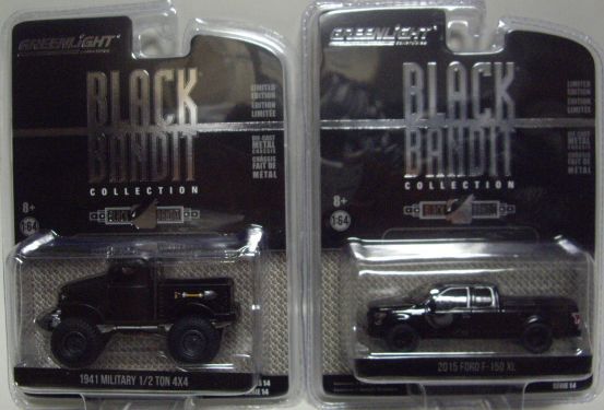 画像: 2016 GREENLIGHT BLACK BANDIT SERIES14 【6種セット】 BLACK/RR