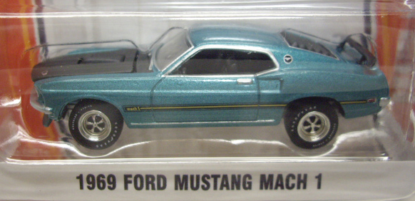 画像: 2016 GREENLIGHT GL MUSCLE S15 【1969 FORD MUSTANG MACH 1】 AQUA/RR