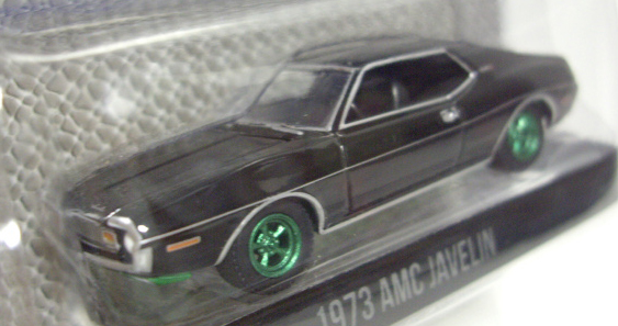 画像: 2016 GREENLIGHT BLACK BANDIT SERIES14 【1973 AMC JAVELIN】 BLACK/RR (GREEN MACHINE)