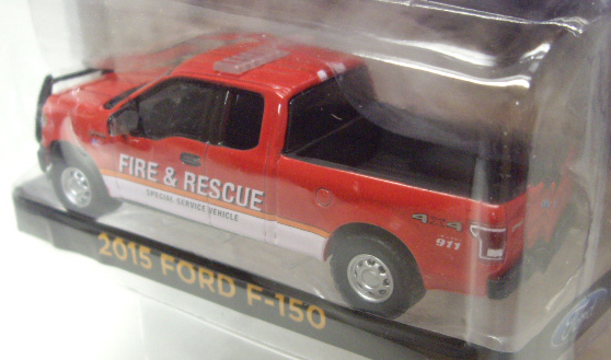 画像: 2016 GREENLIGHT HOBBY EXCLUSIVE 【"FIRE & RESCUE SPECIAL SERVICE VEHICLE" 2015 FORD F-150】 RED/RR