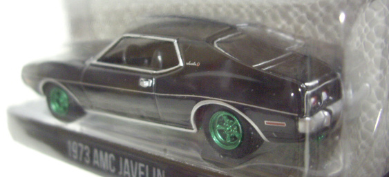 画像: 2016 GREENLIGHT BLACK BANDIT SERIES14 【1973 AMC JAVELIN】 BLACK/RR (GREEN MACHINE)