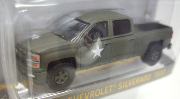 画像: 2016 GREENLIGHT HOBBY EXCLUSIVE 【"U.S. ARMY" 2015 CHEVROLET SILVERADO 1500】 FLAT OLIVE/RR