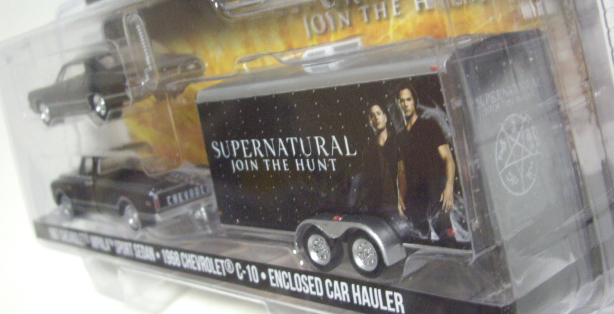 画像: 2016 GREENLIGHT MOVIE TRAILER SET 【SUPER NATURAL JOIN THE HUNT】 1967 CHEVROLET IMPALA SPORT SEDAN/1968 CHEVROLET C-10/ENCLOSED CAR HAULER