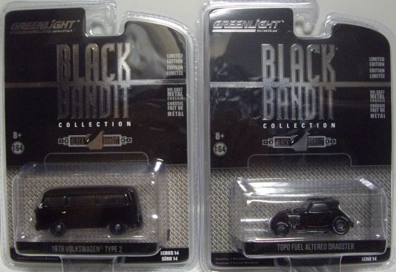 画像: 2016 GREENLIGHT BLACK BANDIT SERIES14 【6種セット】 BLACK/RR