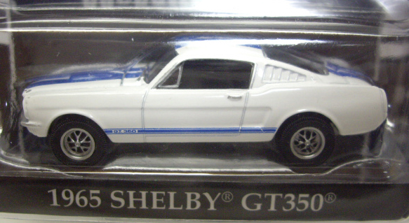 画像: 2016 GREENLIGHT HOBBY EXCLUSIVE"MECUM AUCTIONS" 【1965 SHELBY GT350】 WHITE/RR