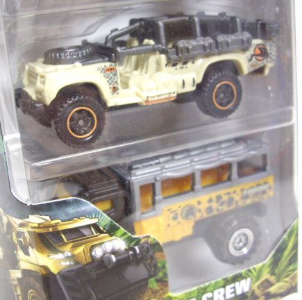 画像: 2015 MATCHBOX 5PACK  【JUNGLE CREW】ATV 6x6/Volkswagen Type 181/Mauler Hauler/Sahara Survivor/Travel Tracker