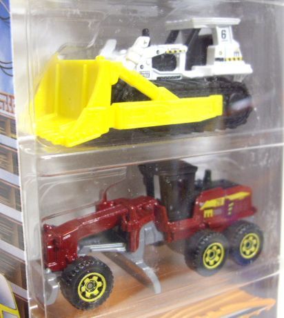 画像: 2016 MATCHBOX 5PACK  【CONSTRUCTION ZONE】Mini Dozer/Load Lifter/Ground Breaker/Ground Grinder/3-Axle Dump Truck