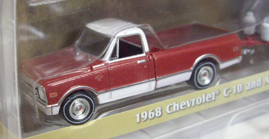 画像: 2016 GREENLIGHT - HITCH & TOW S6 【1968 CHEVROLET C-10 AND AIRSTREAM 16' BAMBI】 DK.RED/LT.GRAY/RR