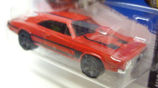 画像: 【'69 DODGE CHARGER 500】 RED/MC5  (インターナショナル・ショートカード)