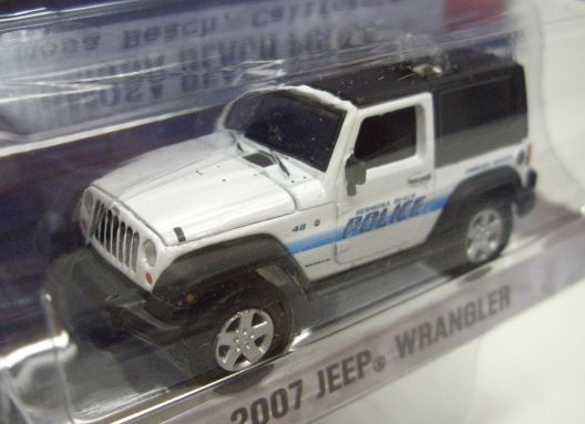 画像: 2016 GREENLIGHT HOT PURSUIT S18 【2007 JEEP WRANGLER】 WHITE/BLACK/RR (HERMOSA BEACH POLICE) 