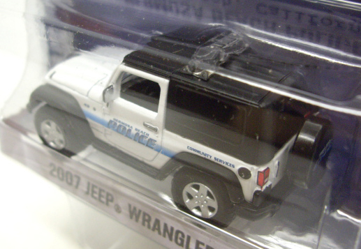 画像: 2016 GREENLIGHT HOT PURSUIT S18 【2007 JEEP WRANGLER】 WHITE/BLACK/RR (HERMOSA BEACH POLICE) 